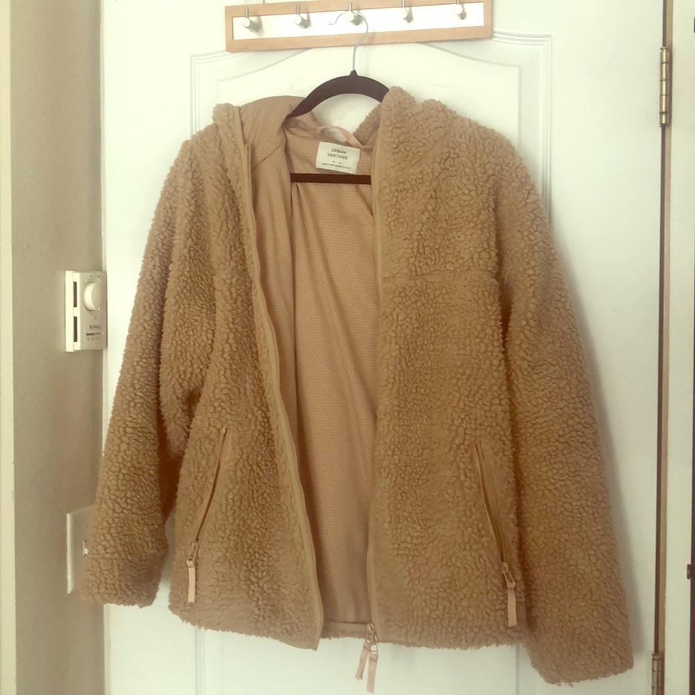 Urban heritage fleece jacket